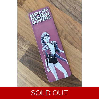 K-Pop Demon Hunters Rumi 3D Printed Bookmark